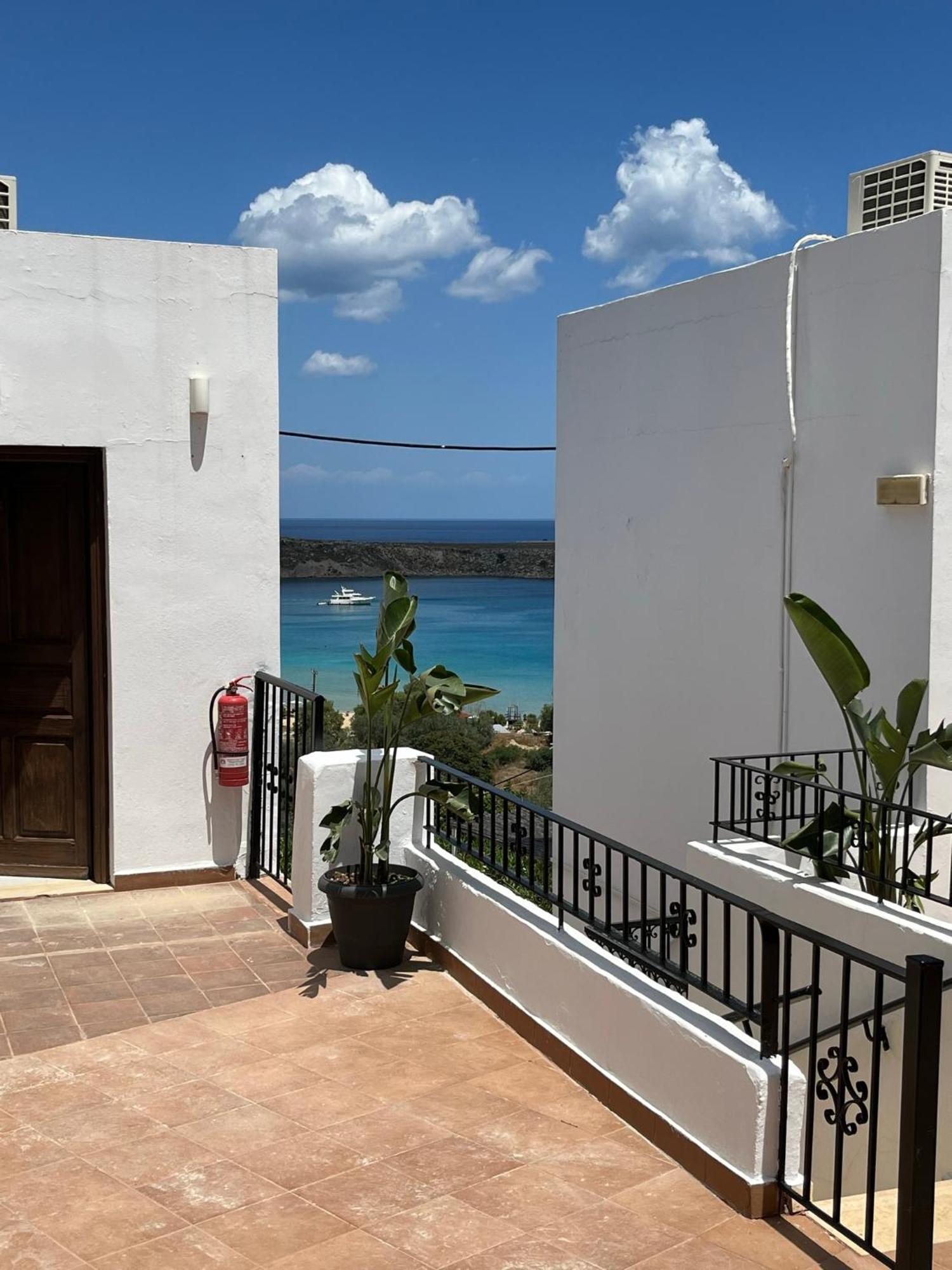 Aphrodite White Studios Lindos Buitenkant foto