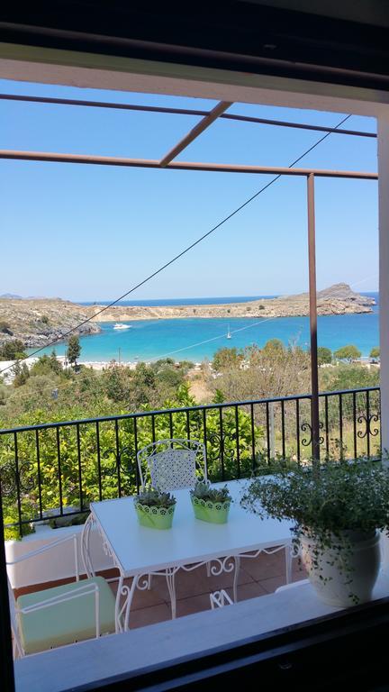Aphrodite White Studios Lindos Buitenkant foto