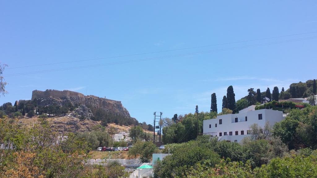 Aphrodite White Studios Lindos Buitenkant foto