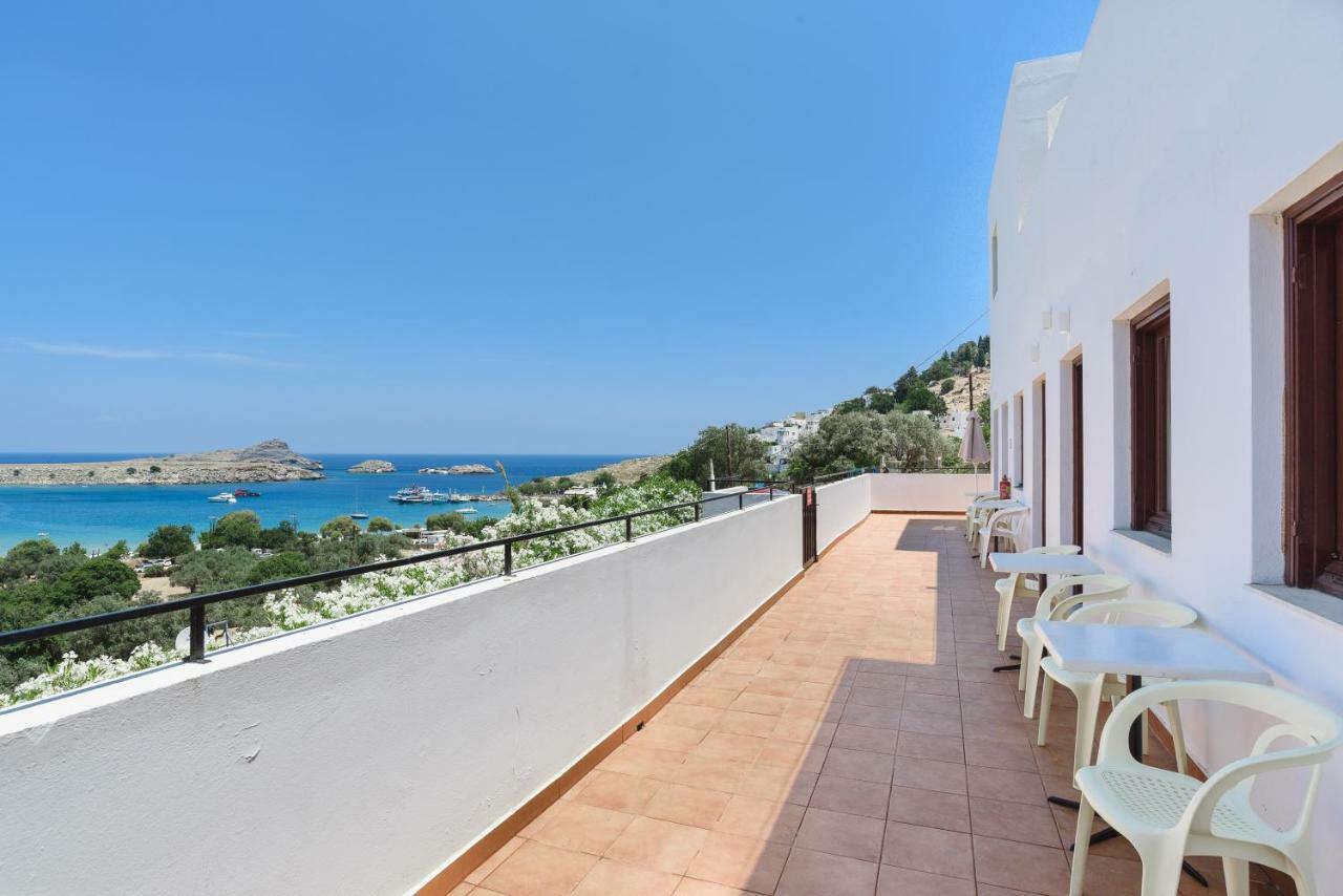 Aphrodite White Studios Lindos Buitenkant foto